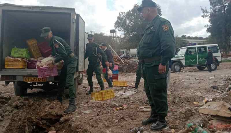 ميلة: حجز 7 قناطير من لحوم وأحشاء دجاج فاسدة