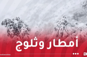 ثلوج تصل لـ 20 سم وأمطار غزيرة تتجاوز 50 ملم بداية من الغد إلى غاية الأربعاء