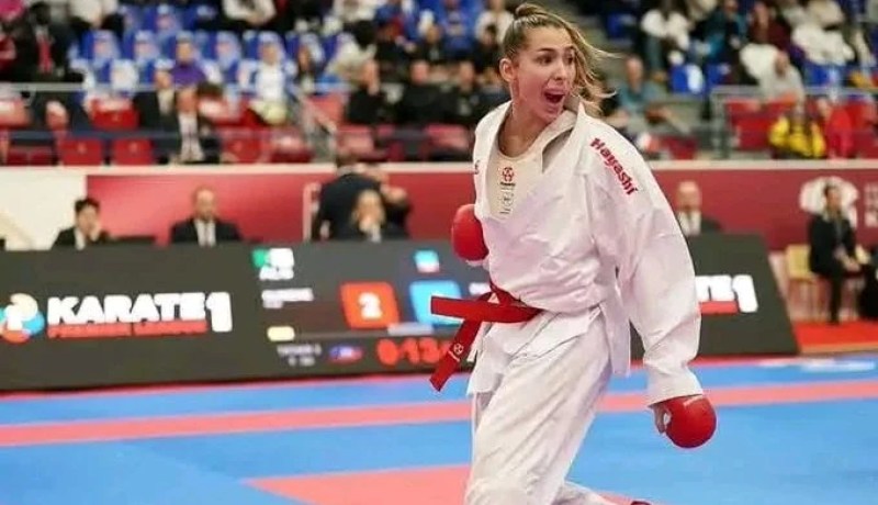 سيليا ويكان تبلغ نهائي الدوري العالمي للكاراتي