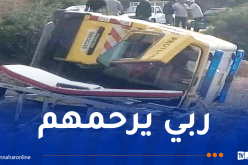 بشار.. وفاة طبيب وإصابة 3 أعوان للحماية المدنية في اصطدام سيارة إسعاف بشاحنة
