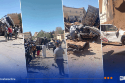 تيارت.. 21 جريحا في اصطدام تسلسلي بين شاحنتين و 13 سيارة بفرندة