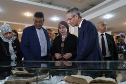 وزير الثقافة والفنون يزور المكتبة الوطنية الجزائرية بمناسبة اليوم العربي للمخطوط