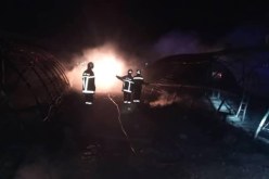 حريق مدجنة ببلدية صالح باي في ولاية سطيف