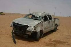 الجلفة.. 5 جرحى في انقلاب سيارة بـ فيض البطمة