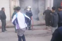 سوق أهراس.. حريق مخزن لتخزين الجبن بحي دلاس