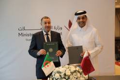 وزير النقل ونظيره القطري يوقعان اتفاقية تعاون في مجال خدمات النقل الجوي