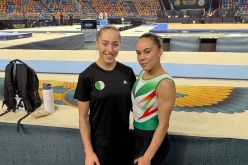 كيليا نمور تقود المنتخب الوطني في المرحلة الختامية لكأس العالم للجمباز