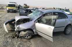 المغير : 05 جرحى في حادث تسلسلي بالطريق الوطني رقم 03