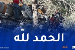 الشلف: نجاح عملية إنقاذ سائق شاحنة محصور بمنحدر الزبوجة