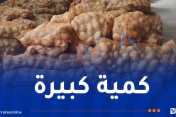 تفريغ أزيد من 4 طن من البطاطا