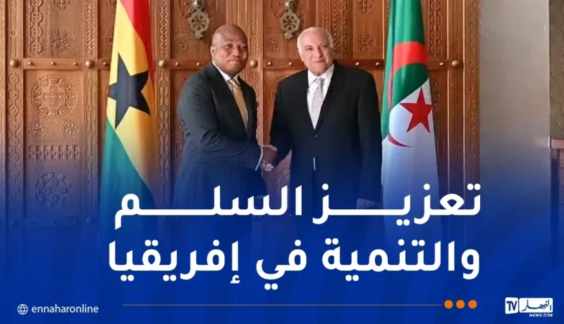 عطاف يُجري محادثات مع نظيره الغاني
