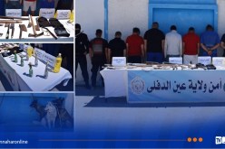 عين الدفلى.. الإطاحة بعصابة خطيرة تتكون من 21 شخصا وحجز أسلحة بيضاء بالعطاف