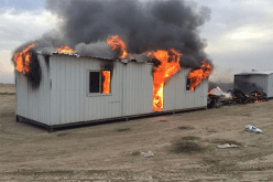 العاصمة.. إصابة شخص في حريق شاليهات بورشة بناء في سيدي عبدلله