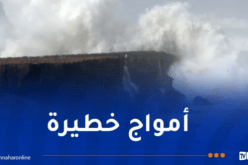 رياح قوية وأمواج عالية على هذه السواحل
