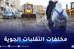 تقلبات جوية.. إنقاذ عائلتين عالقتين داخل سيارتين بالجلفة وبشار