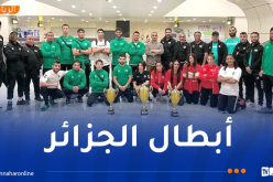 أبطال المصارعة يعودون إلى أرض الوطن بعد تألقهم في البطولة الإفريقية