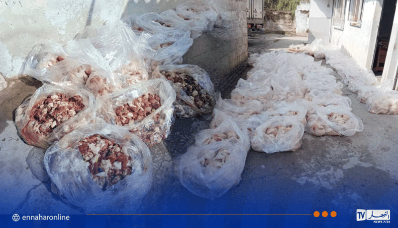 بجاية.. حجز قرابة 10 قناطير من اللحوم البيضاء الفاسدة