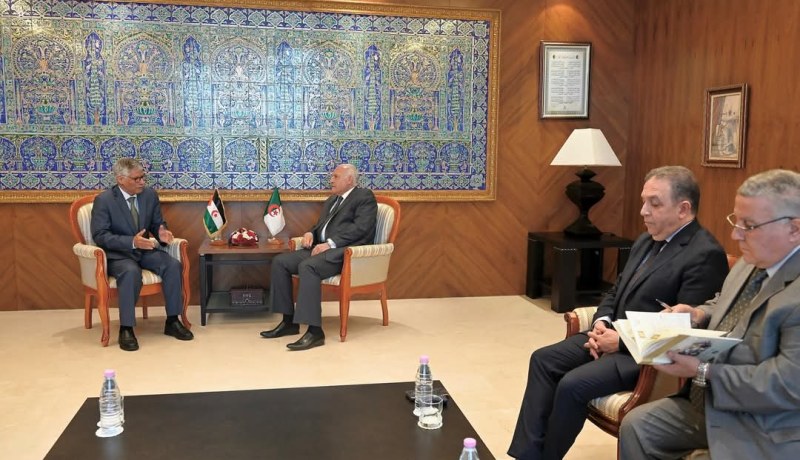 سفير الجمهورية العربية الصحراوية يؤدي زيارة وداع لعطاف