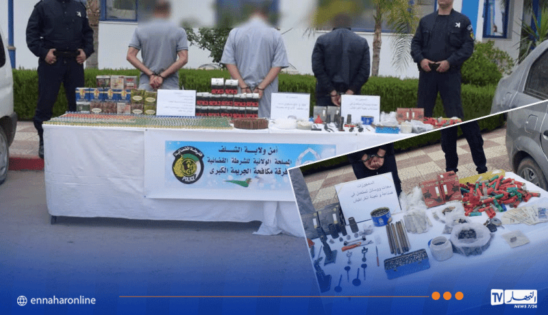 BRI الشلف تفكّك شبكة إجرامية مختصة في صناعة وبيع خراطيش الصيد بطريقة غير قانونية