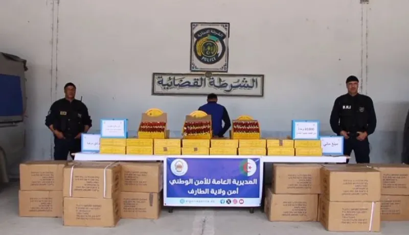 الطارف.. توقيف شخصين ينشطان في تهريب البضائع الأجنبية