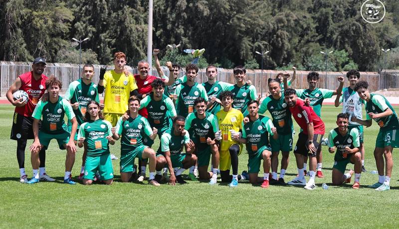 بالصور.. المنتخب الوطني لأقل من 20 سنة يواصل تحضيراته بعنابة
