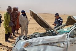 برج باجي مختار.. قتيل و5 جرحى في انحراف وانقلاب سيارة نفعية