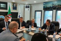المدير العام للجمارك ووزير النقل يترأسان اجتماع عمل بميناء بجاية