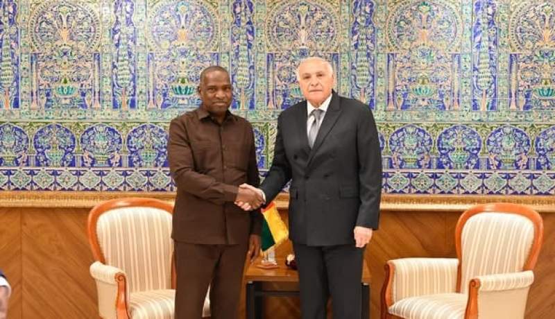 سفير غينيا بيساو يؤدي زيارة وداع لعطاف