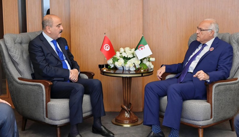 عشية أشغال القمة العربية ببغداد .. عطاف يتباحث مع نظيره التونسي