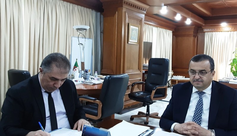 عرقاب يتحادث هاتفيا مع وزير الصناعة والتكنولوجيا التُركي حول التعاون الطاقوي