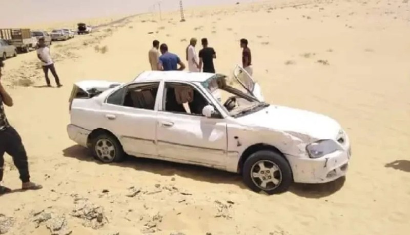تمنغست.. 3 جرحى في انقلاب سيارة بـ إيدلس
