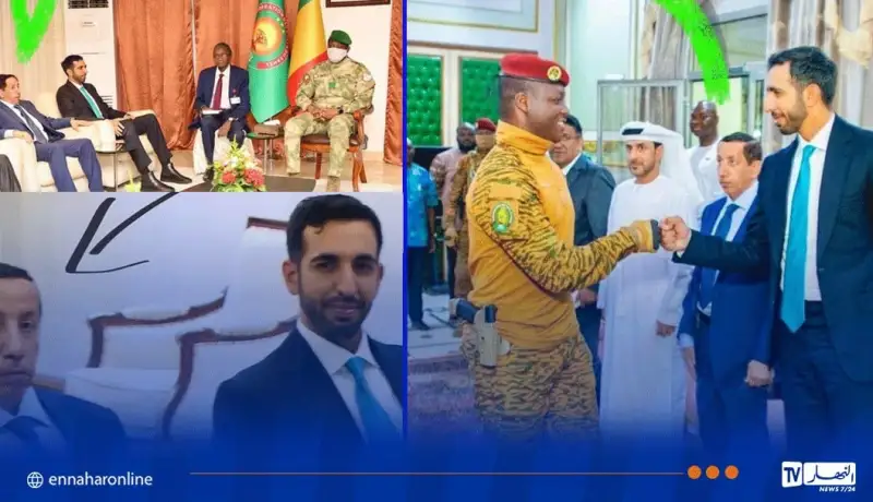 بالصور.. السفير الإماراتي يلعب بالنار وتواجده بالجزائر أصبح محل شبهة