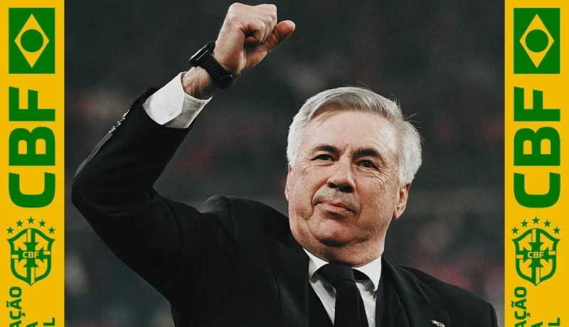 أنشيلوتي مدربا جديدا لمنتخب السيليساو