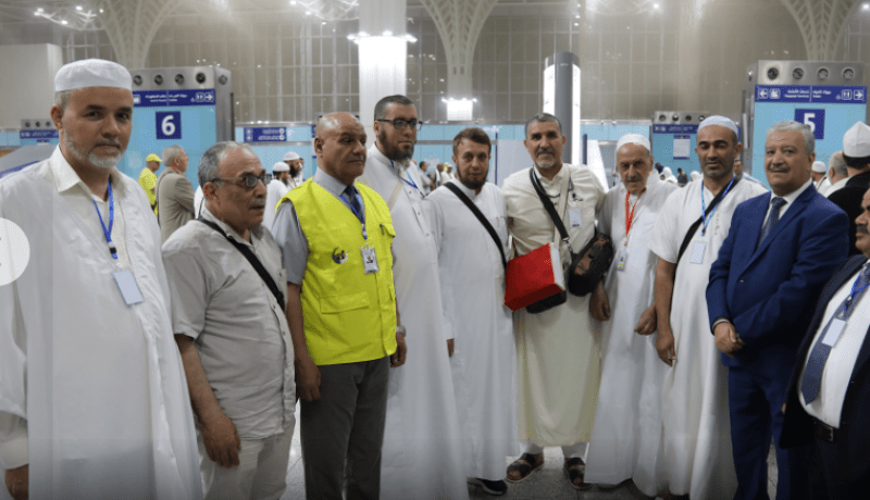 بالتكبير والدعاء.. وصول الفوج الأوّل من الحجاج الجزائريين إلى المدينة المنورة