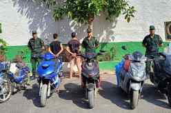 غليزان: توقيف شخصين واسترجاع 6 دراجات نارية مسروقة ببن داود