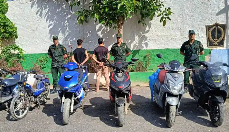 غليزان: توقيف شخصين واسترجاع 6 دراجات نارية مسروقة ببن داود