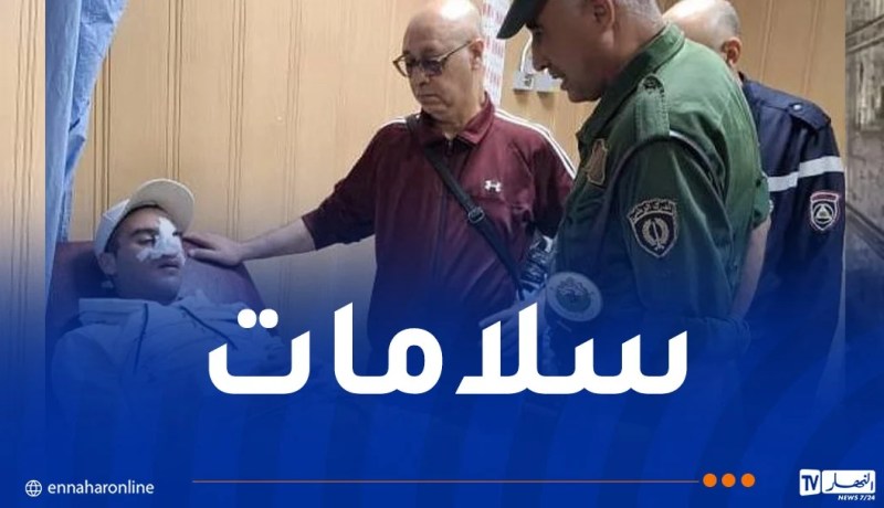 بالصور.. والي بشار يزور ضحايا حادث المرور