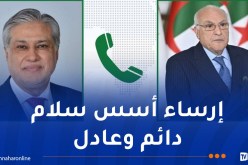 عطاف يتلقى مكالمة هاتفية من نائب رئيس الوزراء الباكستاني