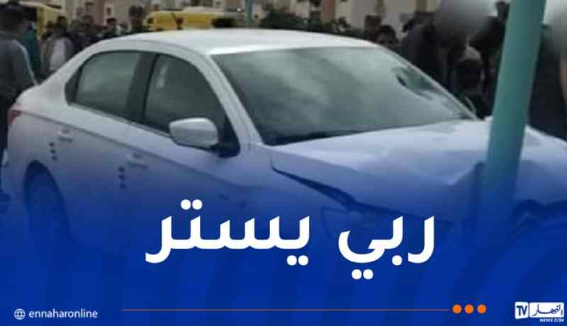 قسنطينة.. إنحراف سيارة وإصطدامها بـ6 أشخاص!