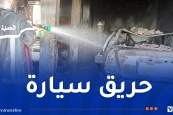 إخماد حريق سيارة في المدية