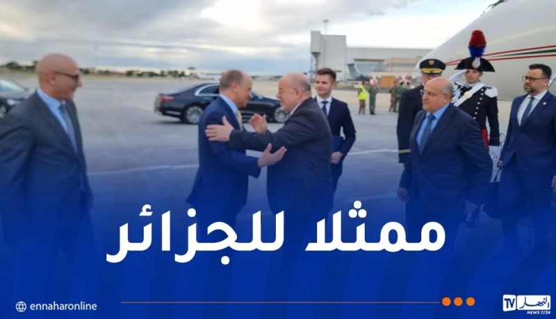 بلمهدي يحضر قداس تنصيب قداسة البابا ليون الرابع عشر