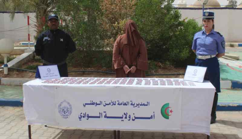 الوادي.. إحباط عملية نقل وتهريب أزيد من 1500 قرص مهلوس من قبل فتاة