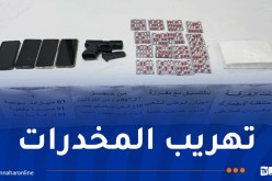 جمارك وهران توقف 4 أشخاص وتحجز مخدرات وأسلحة