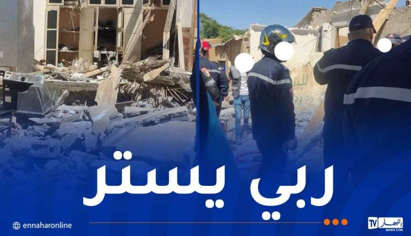 5 جرحى إثر انفجار للغاز داخل مسكن بتيسمسيلت