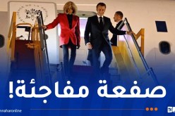 فيديو.. الرئيس الفرنسي يتلقى صفعة من زوجته