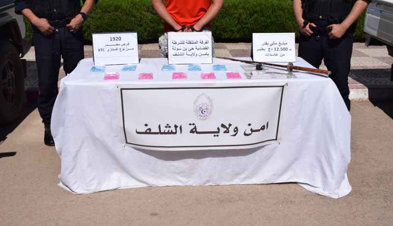 الشلف: إحباط ترويج 1900 قرص “إكستازي” وتوقيف شخص