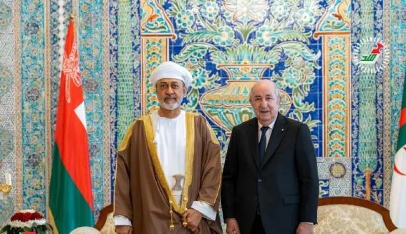 بيان مشترك بمناسبة زيارة سلطان عمان إلى الجزائر