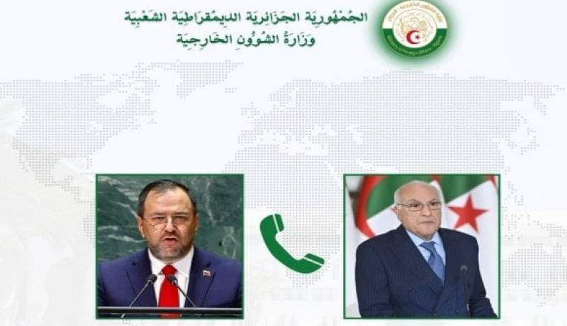 عطاف يتلقى مكالمة هاتفية من نظيره الفنزويلي