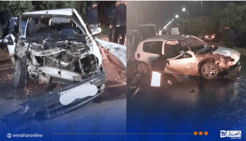 قتيل وجريحان في اصطدام بين سيارتين بباتنة