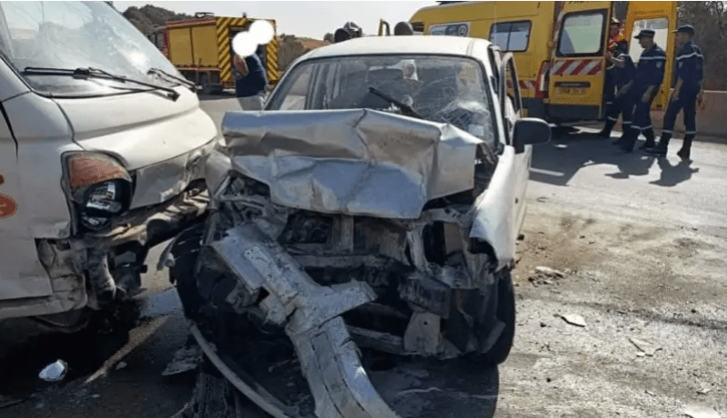 7 جرحى في اصطدام تسلسلي لعدة مركبات ببومرداس